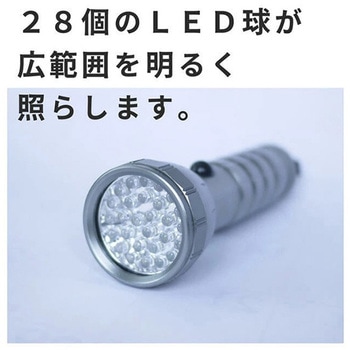 強力高輝度28LEDハンドライト GLOBAL&LOCAL