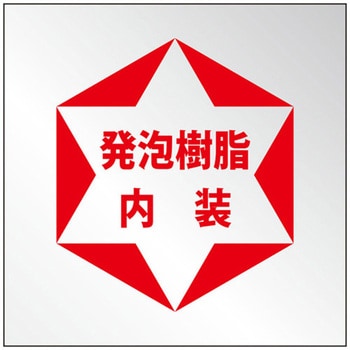 発泡樹脂内装標識 ユニット