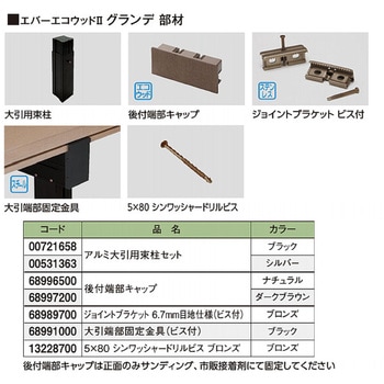 シンワッシャードリルビス ブロンズ タカショー