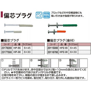 偏芯プラグ座付 タカショー