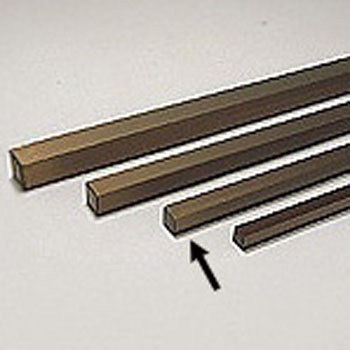 アル銘木 50角柱 ブロンズ リブ付 タカショー