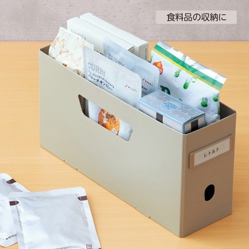 Roomy ボックスファイル<ロータイプ> リヒトラブ