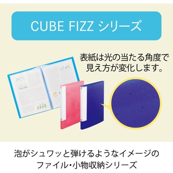 CUBE FIZZ 書き込めるクリヤーブック リヒトラブ