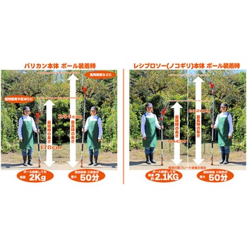 12Vコードレス 4WAYデュアル枝切りツールセット (ハンディ・高枝ポール/2WAYバリカンⅢ+2WAY電動ノコギリ) YARD FORCE