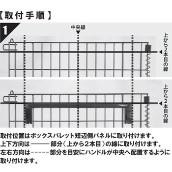 ネットパレット用ハンドル TRUSCO
