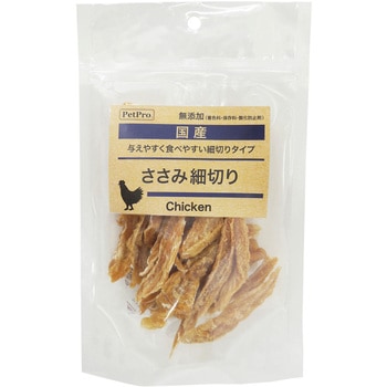 ペットプロ 国産おやつ 無添加ささみ細切り ペットプロジャパン