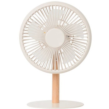 ミニリビングファンLEDライト付 ライフオンプロダクツ