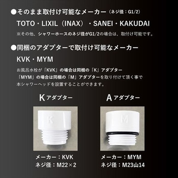 NANO VEIL ナノバブルシャワーヘッド 日本電興