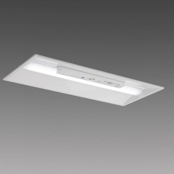 LEDライトユニット形ベースライト 非常用照明器具 20形 埋込形 器具本体 - 三菱電機