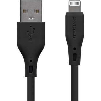 バイオマス素材使用 耐屈曲2万回以上 急速充電2.4A/データ転送  USB Type-A to Lightning エコナミクスケーブル OWLTECH(オウルテック)