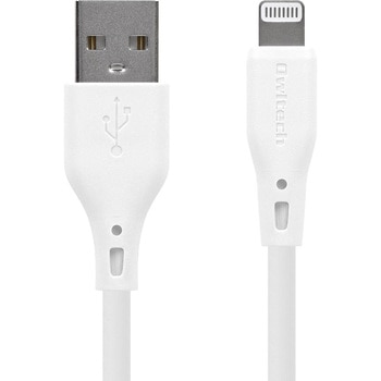 バイオマス素材使用 耐屈曲2万回以上 急速充電2.4A/データ転送  USB Type-A to Lightning エコナミクスケーブル OWLTECH(オウルテック)