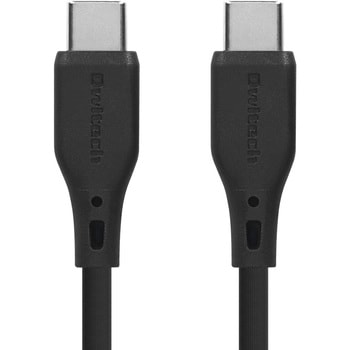 バイオマス素材使用 耐屈曲2万回以上 PD60W充電/データ転送 USB Type-C to USB Type-C エコナミクスケーブル OWLTECH(オウルテック)