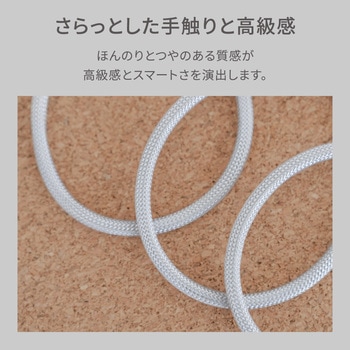 磁力でまとまる 急速充電3A/データ転送 USB Type-A to USB Type-C マグネットケーブル OWLTECH(オウルテック)
