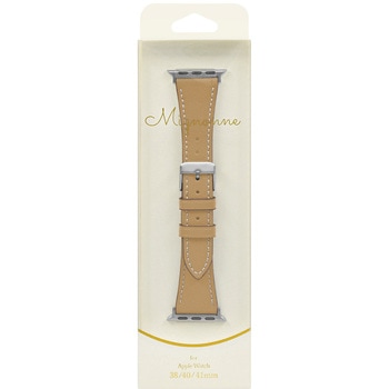 Apple Watch(38/40/41mm)用 スリムイタリアンレザーバンド 『mignonne』(ミニョンヌ) OWLTECH(オウルテック)