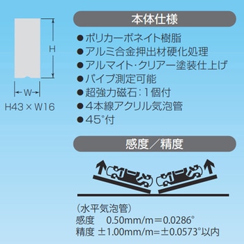 トビレベル・プロS エビス(水平器)