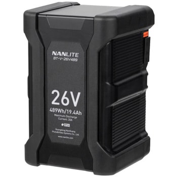 26V 489Wh Vマウントバッテリー NANLITE