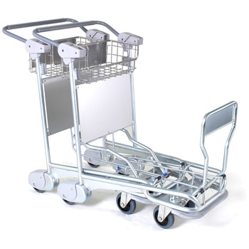 ブレーキ付手荷物カート ダンディ