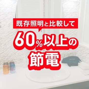 直管形LEDランプ 工事不要 グロースタータ式(FL蛍光灯専用) 10形 (昼光色相当) エコリカ