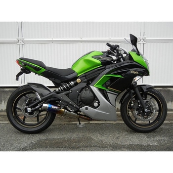 フルEX ラウンド・焼色チタンサイレンサー 14-17 Ninja400 WR’S(ダブルアールズ)