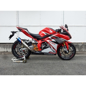 フルEX ラウンド・焼色チタンサイレンサー 17-19 CBR250RR WR’S(ダブルアールズ)