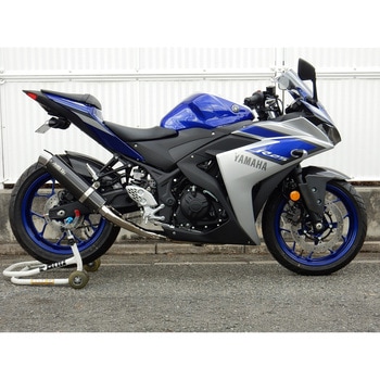 フルEX ラウンド・カーボンサイレンサー 15-17 YZF-R25 WR’S(ダブルアールズ)