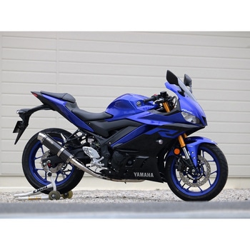 フルEX ラウンド・カーボンサイレンサー 18・19-21 YZF-R25 WR’S(ダブルアールズ)