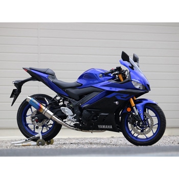 フルEX ラウンド・焼色チタンサイレンサー 18・19-21YZF-R25 WR’S(ダブルアールズ)