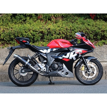フルEX ラウンド・カーボンサイレンサー 22- GSX-R125 WR’S(ダブルアールズ)