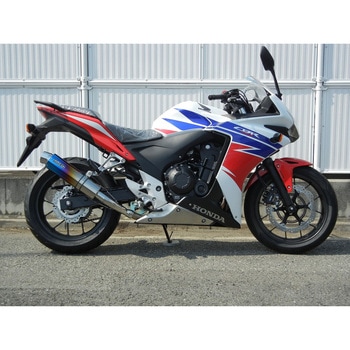 S/O ラウンド・焼き色チタンサイレンサー 13-15 CBR400R WR’S(ダブルアールズ)