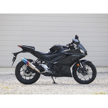 S/O ラウンド・焼き色チタンサイレンサー 22- YZF-R25 WR’S(ダブルアールズ)