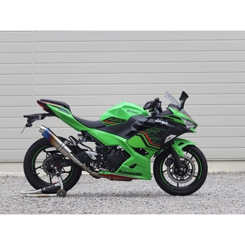 S/Oラウンド・焼色チタンサイレンサー 18-22・23-Ninja250 - WR’S(ダブルアールズ)