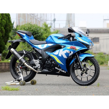 フルEX ラウンド・カーボンサイレンサー 18-21 GSX-R125 WR’S(ダブルアールズ)