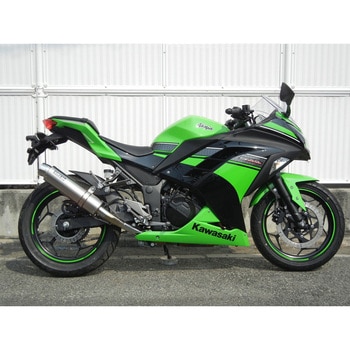 S/O ラウンド・ソリッドチタンサイレンサー 13-17 Ninja250 WR’S(ダブルアールズ)