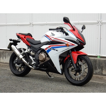 S/O ラウンド・ステンレスサイレンサー 16-18 CBR400R WR’S(ダブルアールズ)