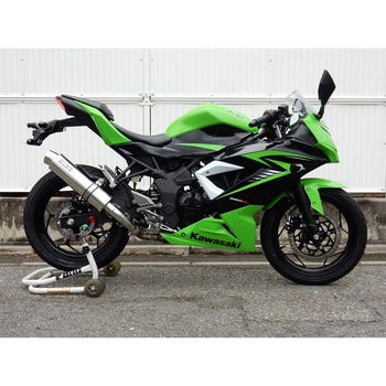 S/O ラウンド・ステンレスサイレンサー 15- Ninja250SL/ABS WR’S(ダブルアールズ)