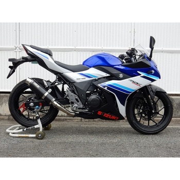 S/O ラウンド・カーボンサイレンサー 17-22/・23-GSX250R WR’S(ダブルアールズ)