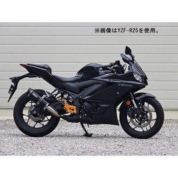 S/O SS-OVAL F-BLACK TITAN 22・23- YZF-R3 WR’S(ダブルアールズ)