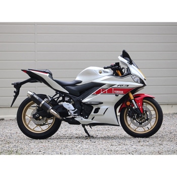 S/O ラウンド・カーボンサイレンサー 22・23- YZF-R3 WR’S(ダブルアールズ)