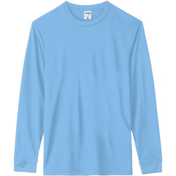 4.3オンスドライロングスリーブTシャツ(ポリジン加工) LIFEMAX