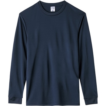 4.3オンスドライロングスリーブTシャツ(ポリジン加工) LIFEMAX