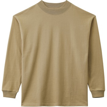 10.2オンススーパーヘビーウェイトモックネックTシャツ LIFEMAX