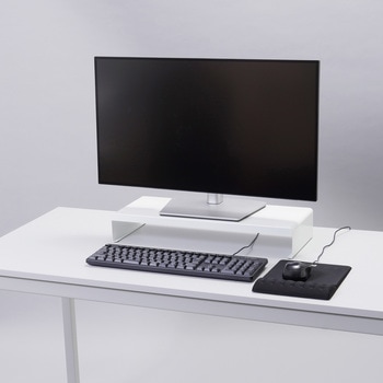 机上用モニター台 スチール製 シームレスフレーム モノタロウ