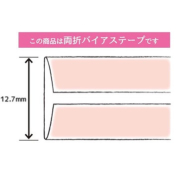 サテン バイアステープ キャプテン