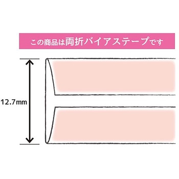 サテン バイアステープ キャプテン