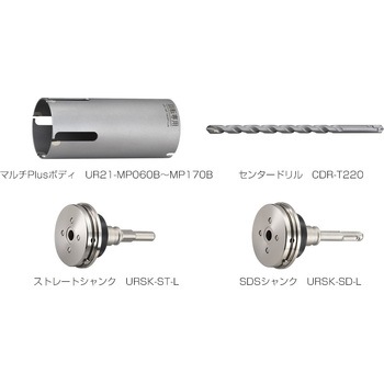 UR21 マルチplus STシャンク 太径(換気扇、エアコン等) ユニカ