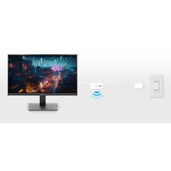 ワイヤレス HDMI to HDMI【 USB/AC変換アダプタ付属モデル】 プリンストン