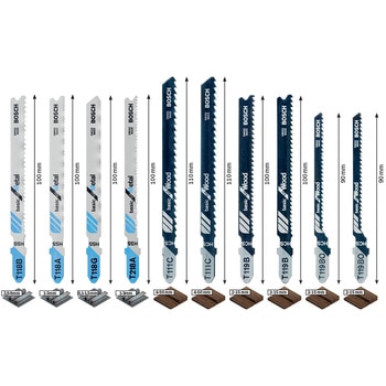 ジグソーブレードセット 10本入り BOSCH(ボッシュ)