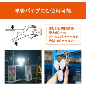 LEDクリップライト配光可変型 アイリスオーヤマ