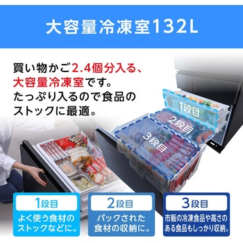 大型冷凍冷蔵庫 453L アイリスオーヤマ