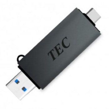 USB-C/USB3.2 接続対応 2-in-1カードリーダー テック